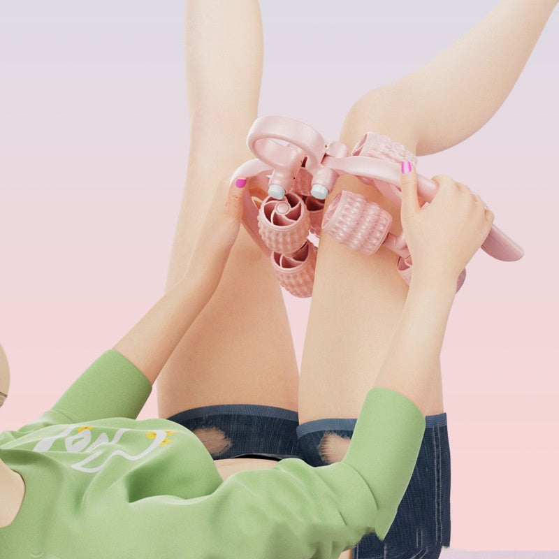 Waist Massager Ring Clip Leg Roller Deformation
