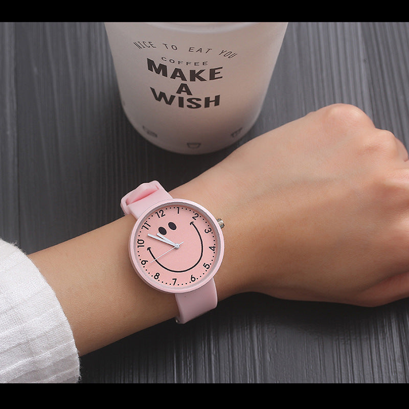 Female Simple Trend Casual Candy Color Digital Watch