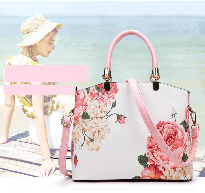 Printed One-shoulder Women's Messenger Bag