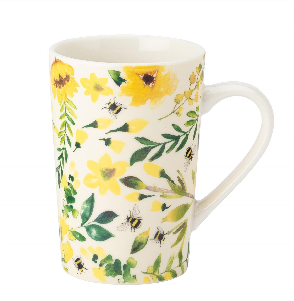 Bee-Beautiful Latte Mug - Cream