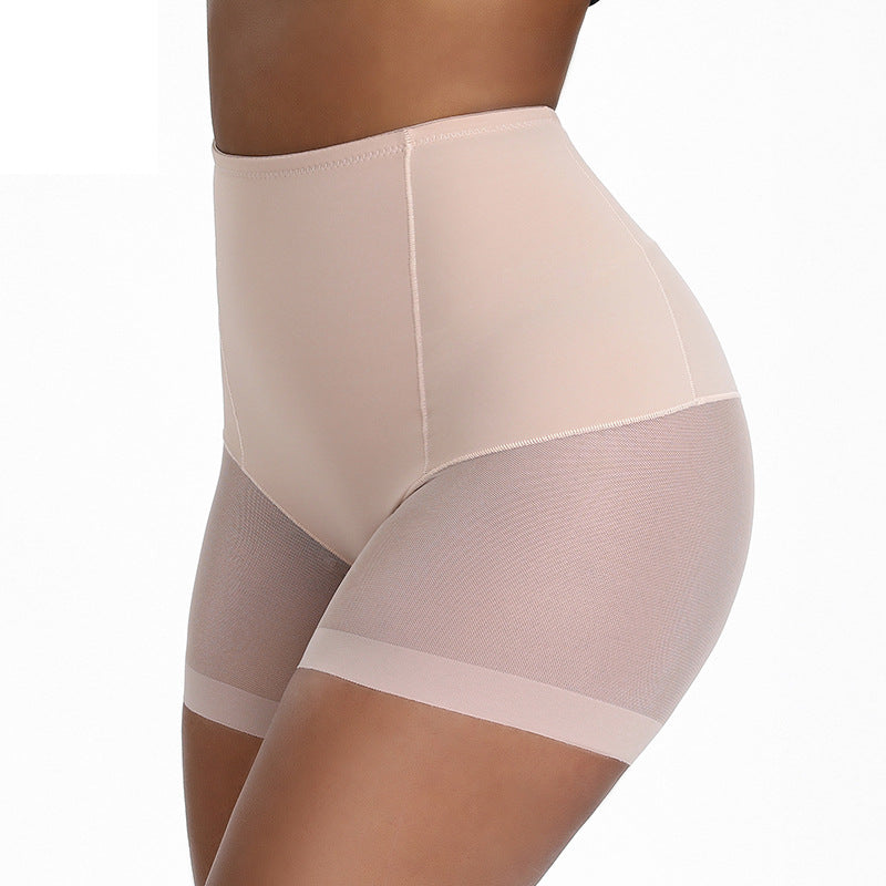 Women's Mid-rise Tummy-control Pants, Ultra-thin, Waist-cinching, Boxer-style