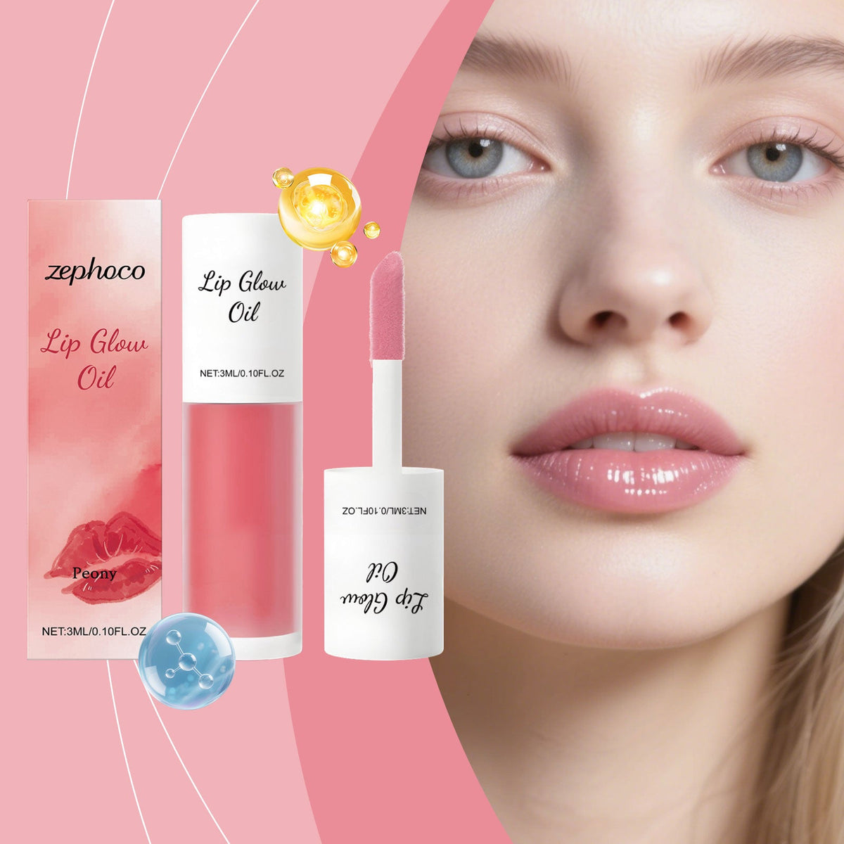 Hydrating Lip Gloss Oil Peony