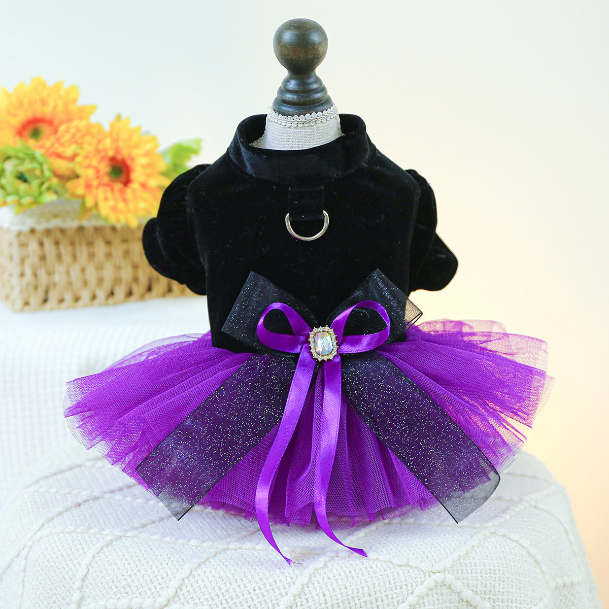Spring And Summer Thin Dog Cat Wedding Dress
