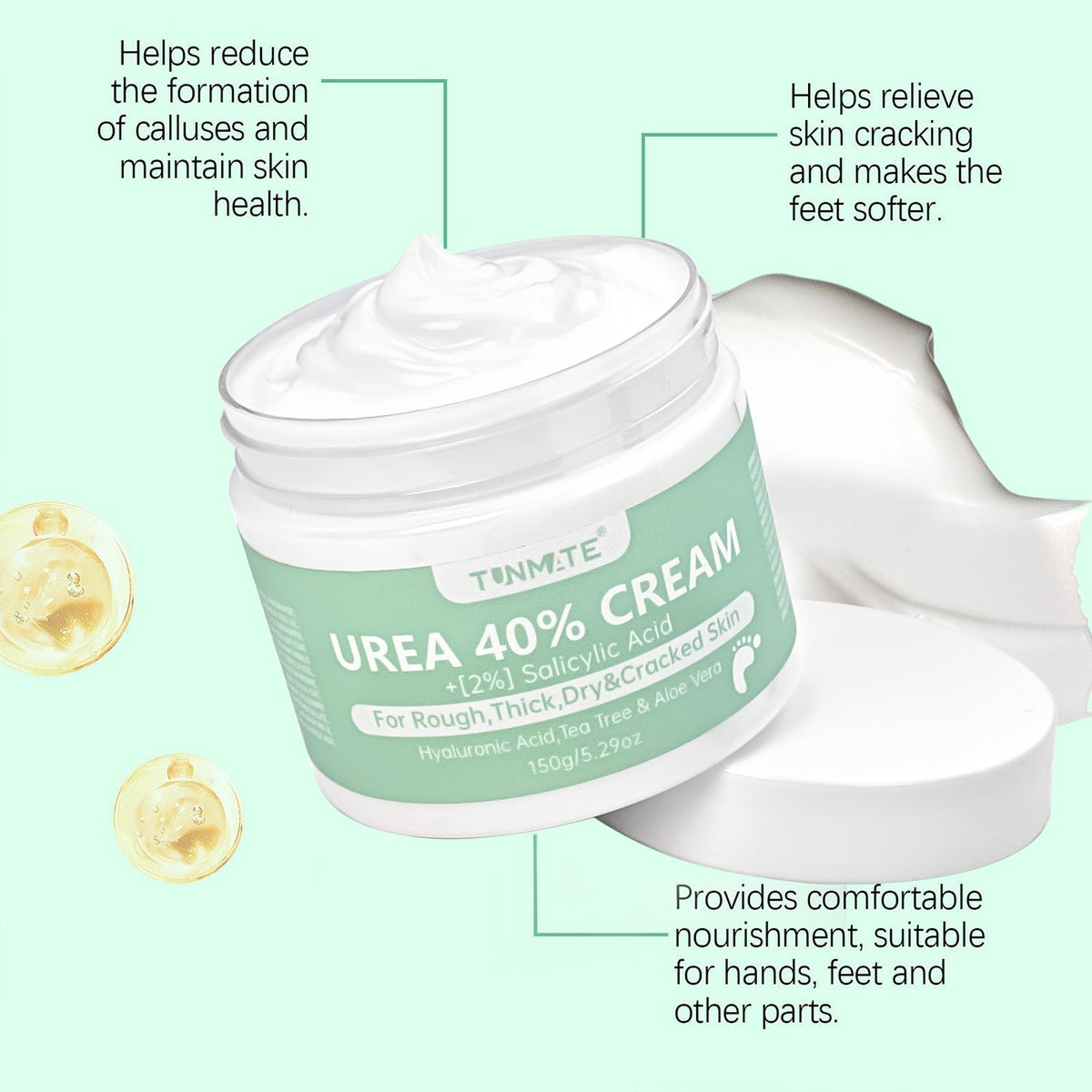 Tunmate Hand And Foot Urea Cream Color Box Edition 150g