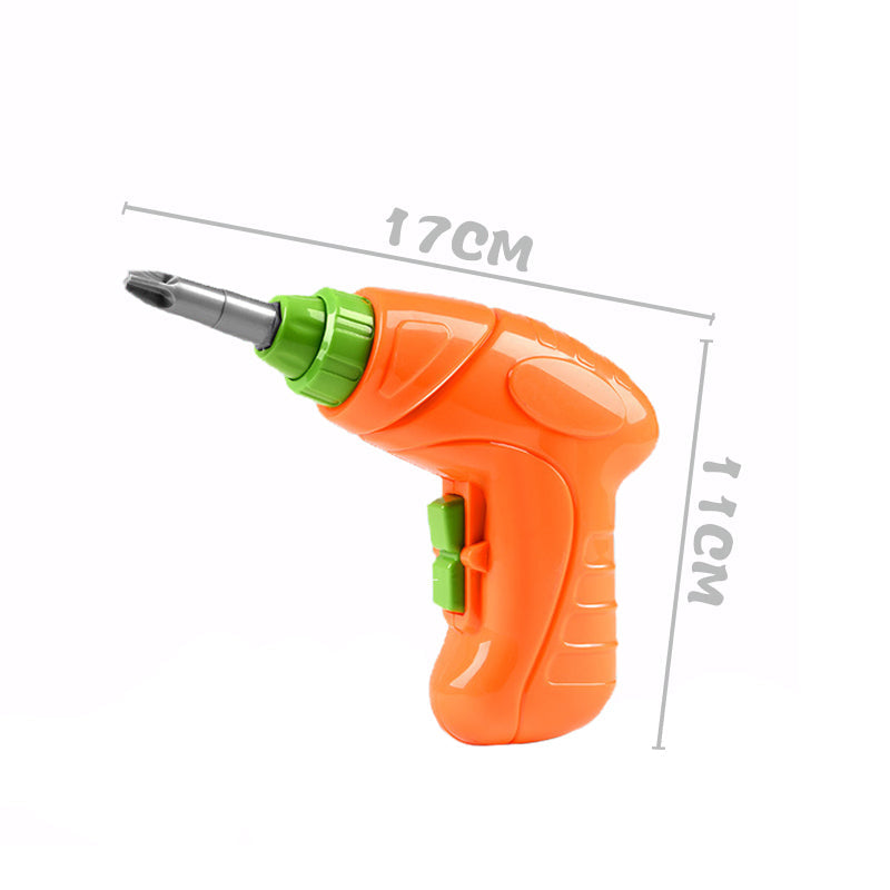 Children'S Screwdriver Toy Electric Drill Hands-On Assembly And Disassembly Toolbox Baby Puzzle