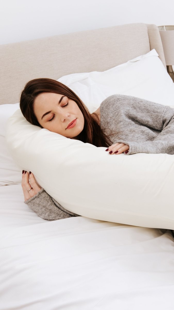Almohada de soporte para maternidad de 9 pies - Sin funda