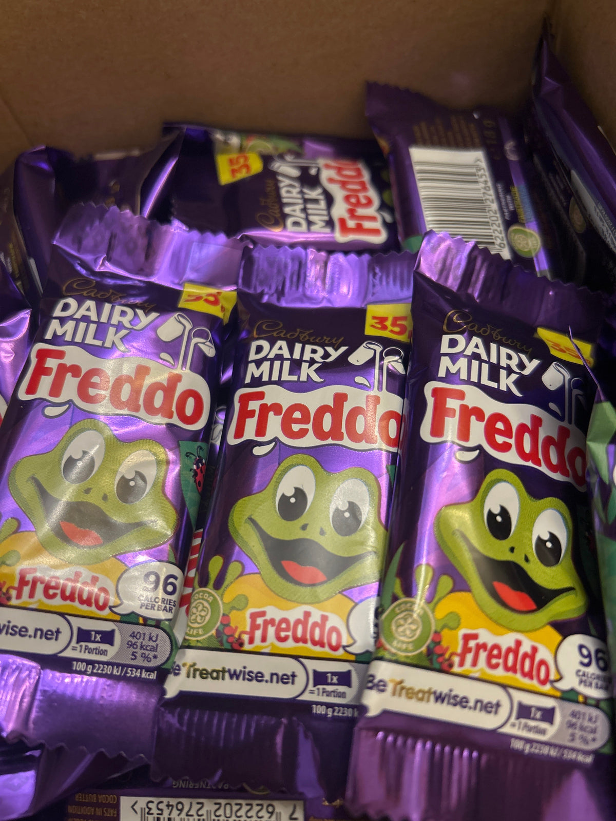 Cadburys Milchschokoladen-Freddos
