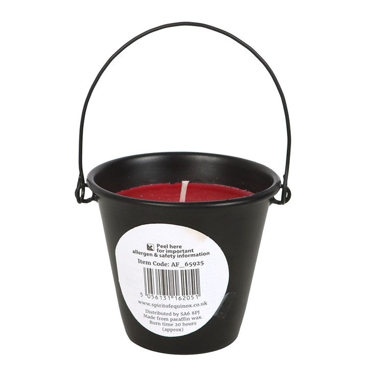 Go Away Evil Candle Bucket