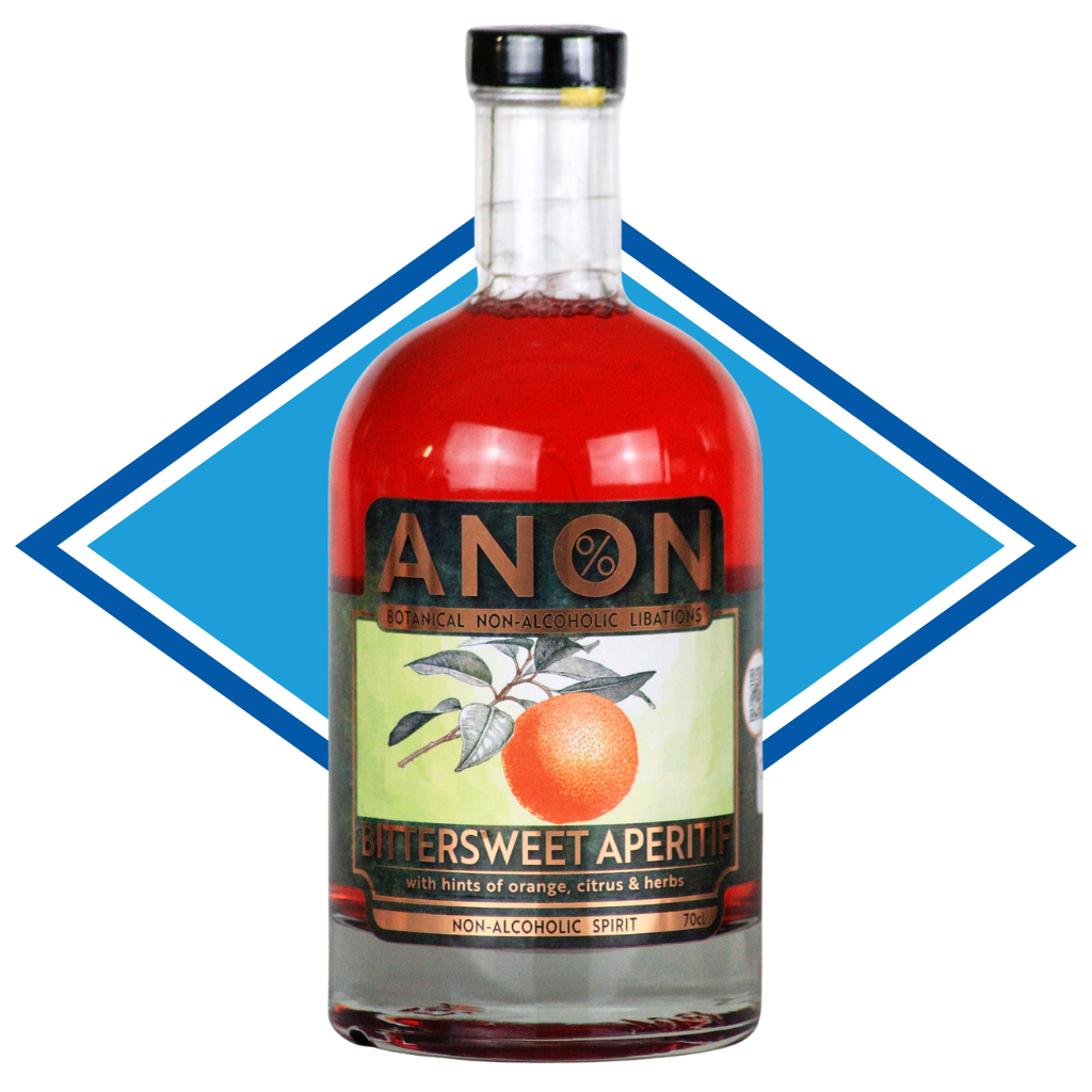 ANON Bittersweet Aperitif 70cl – Alcohol-Free Aperol Alternative