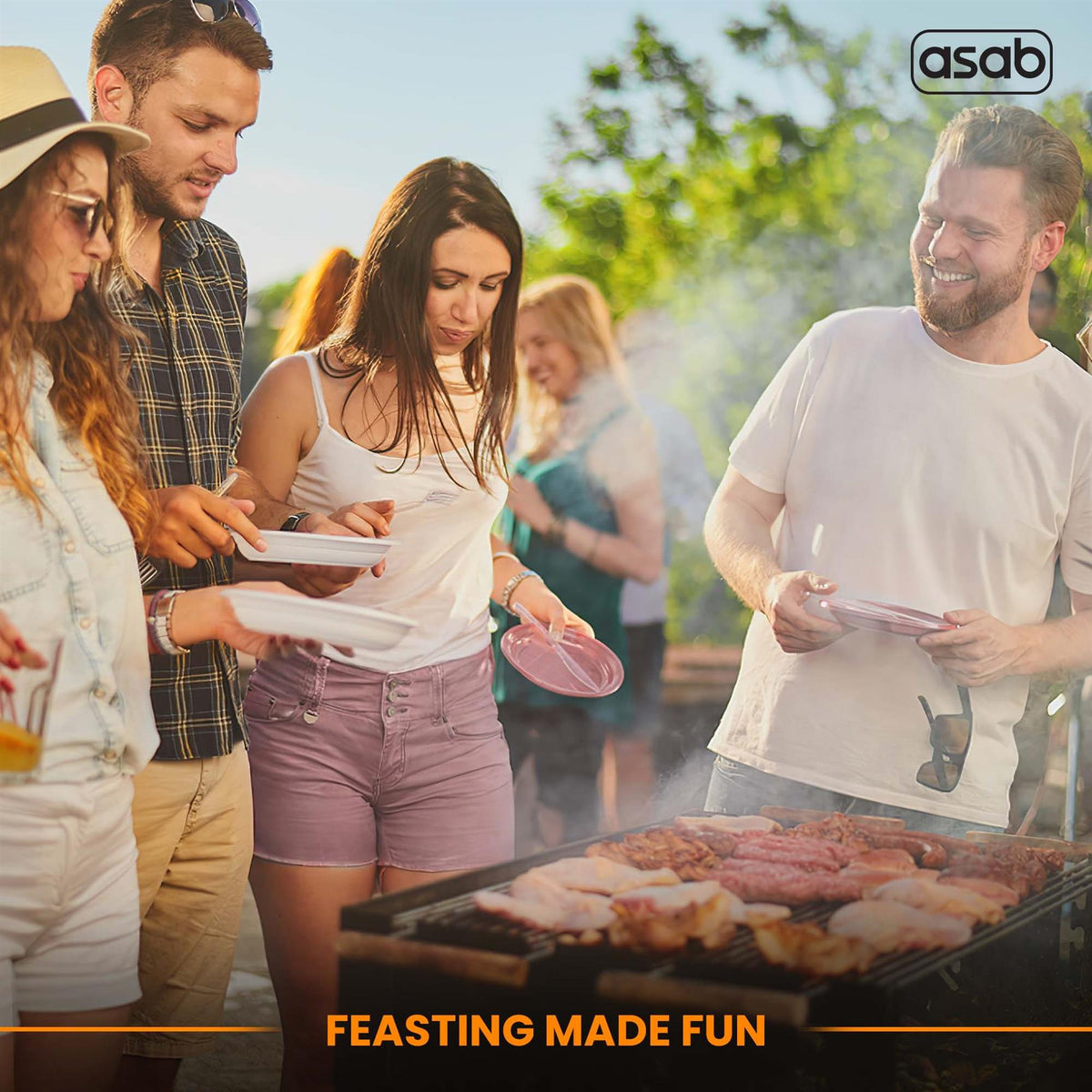 7pc BBQ Tools Set barbecue