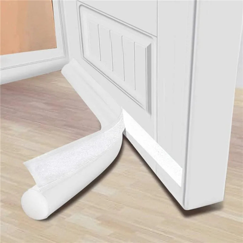 Door Draught Excluder Bottom Strip – Adjustable Thick Anti-Cold Draft Stopper