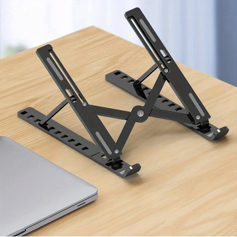 Adjustable Laptop Stand - 10-Level Foldable Holder for All Notebooks & Tablets