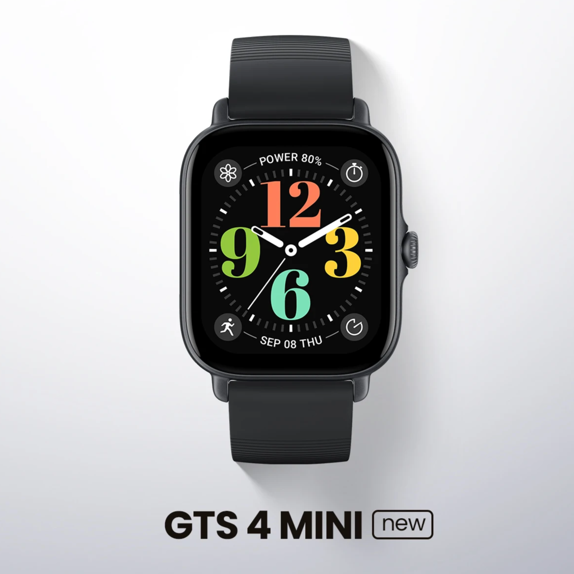 Amazfit GTS 4 Mini Smartwatch - Alexa Built-in, 24H Heart Rate, 150 Sports Modes, Fitness Tracker Smart Watch for Android & iPhone