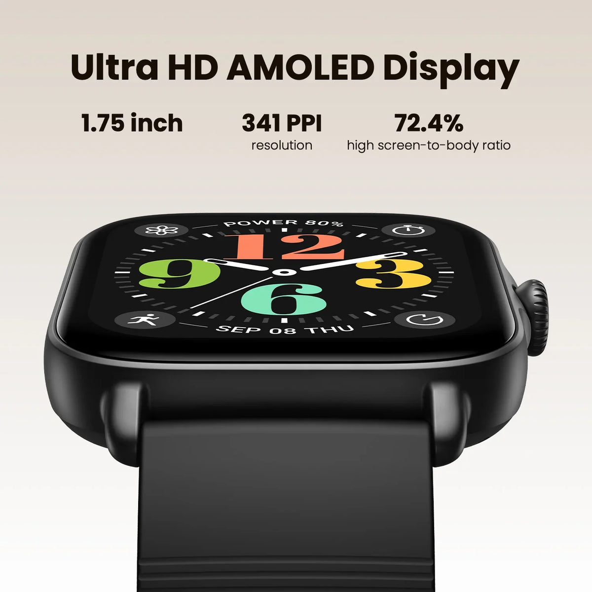 Amazfit GTS 4 Mini Smartwatch - Alexa Built-in, 24H Heart Rate, 150 Sports Modes, Fitness Tracker Smart Watch for Android & iPhone