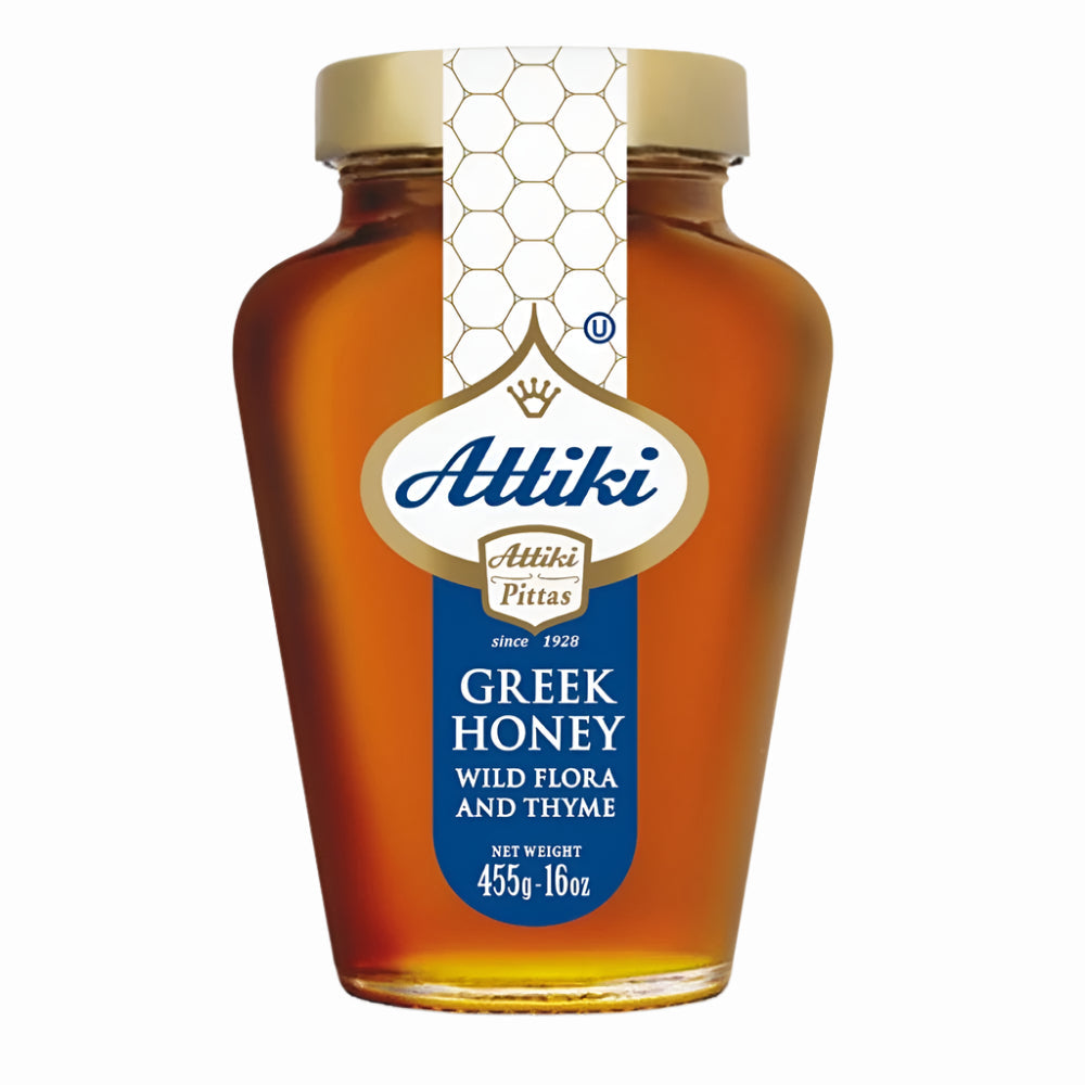 Attiki Jar Honey Thyme (Kavanoz Bal) 455 g