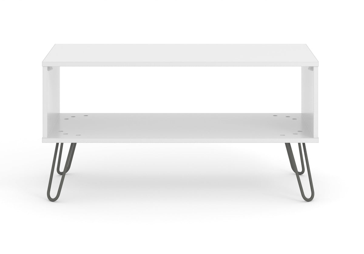Augusta White Open Coffee Table