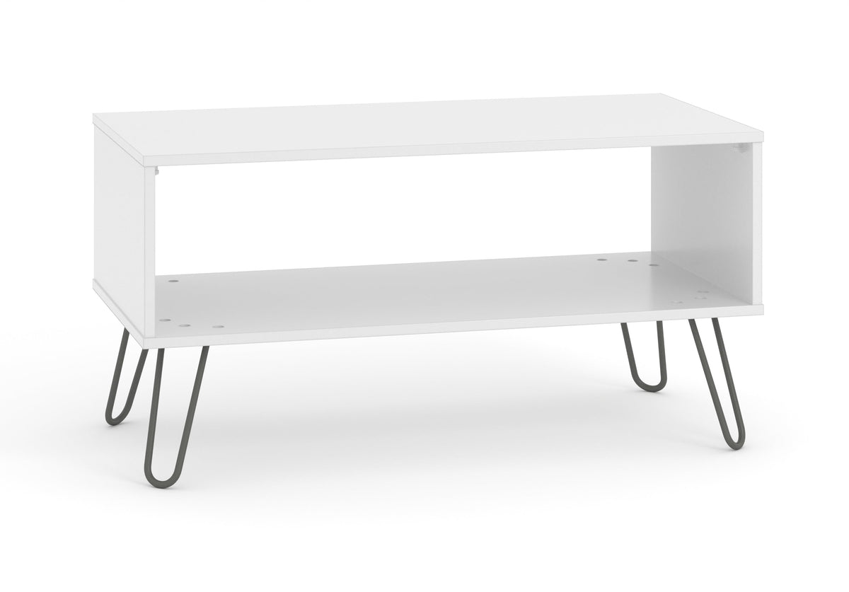 Augusta White Open Coffee Table