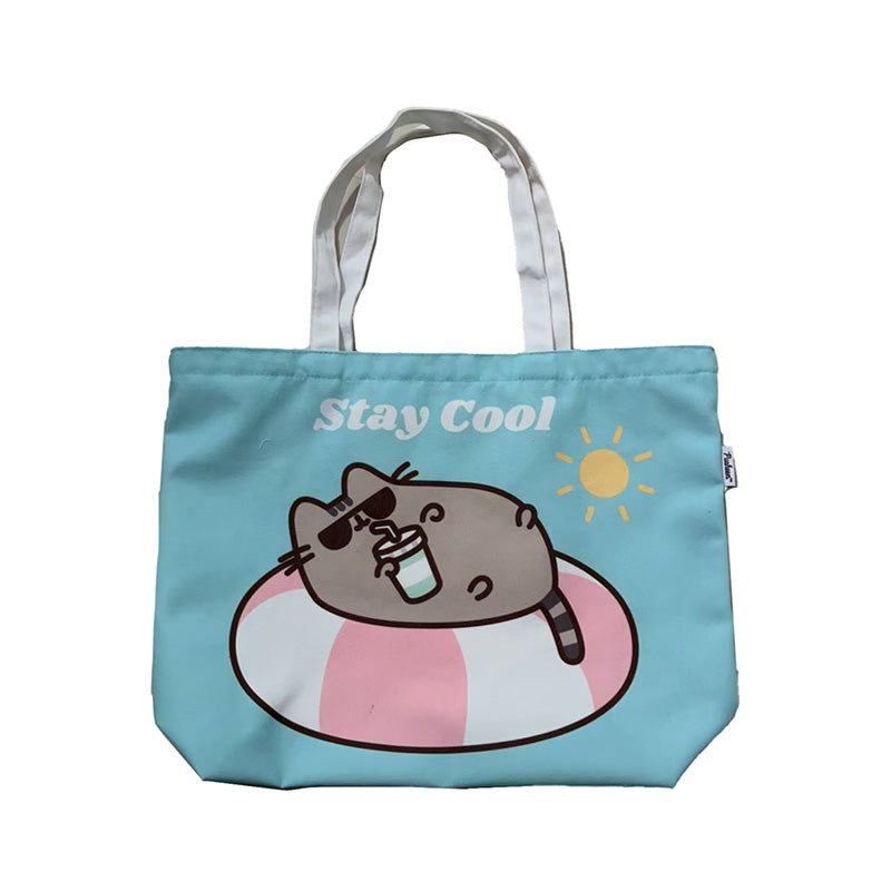 Polyester Beach Bag - Pusheen the Cat Summer
