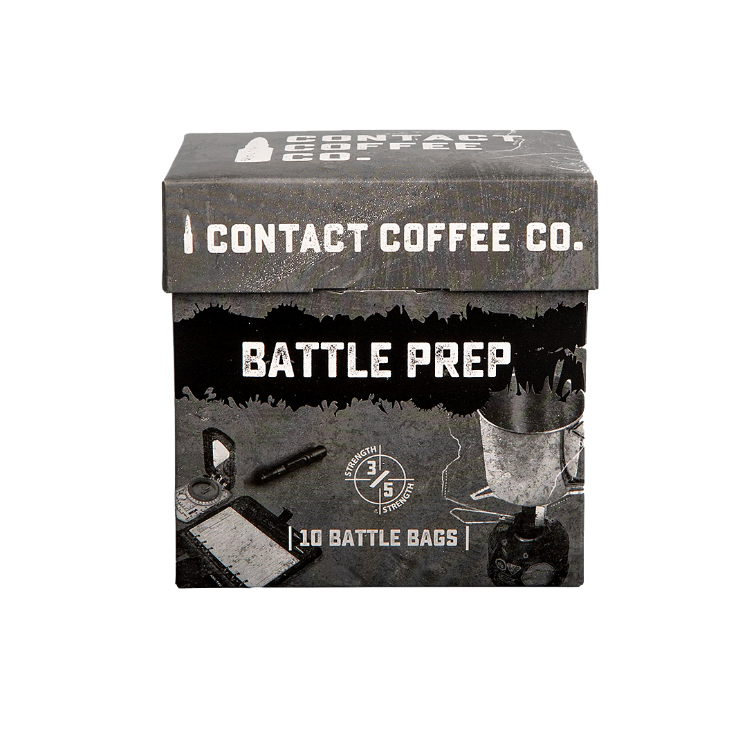 Single Serve Coffee Bags – Battle Prep Blend | Box of 10