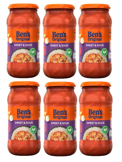 6 x Ben's Original Süß-Sauer Sauce 450G