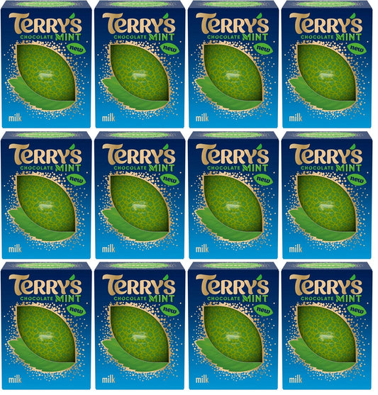 12 X Bola de Chocolate con Menta Terrys 147GM