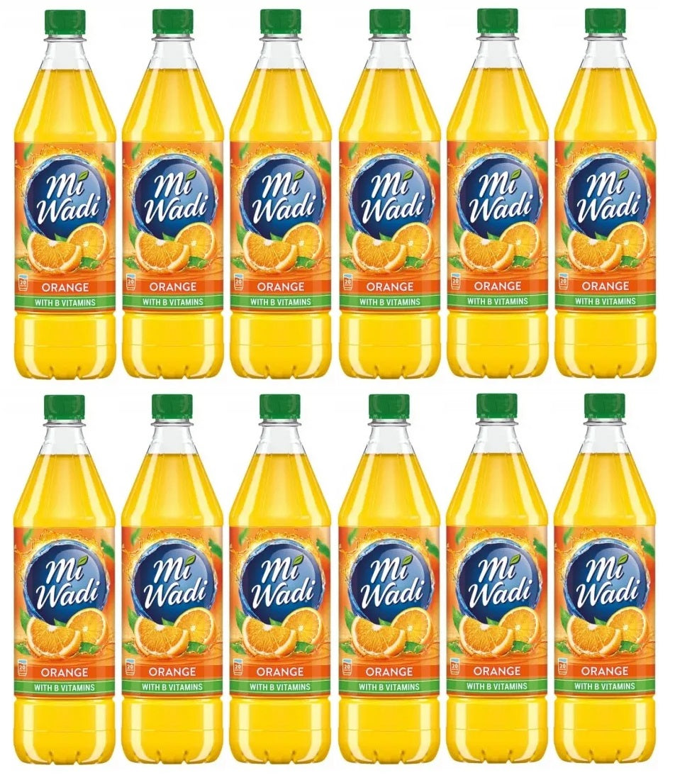 12 x Mi Wadi Orange - 1L