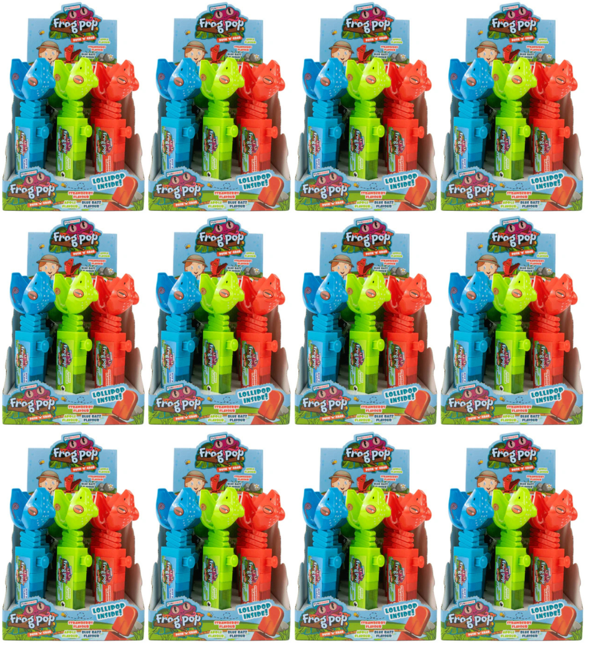 12 x Funriders Frog Pop - 17G