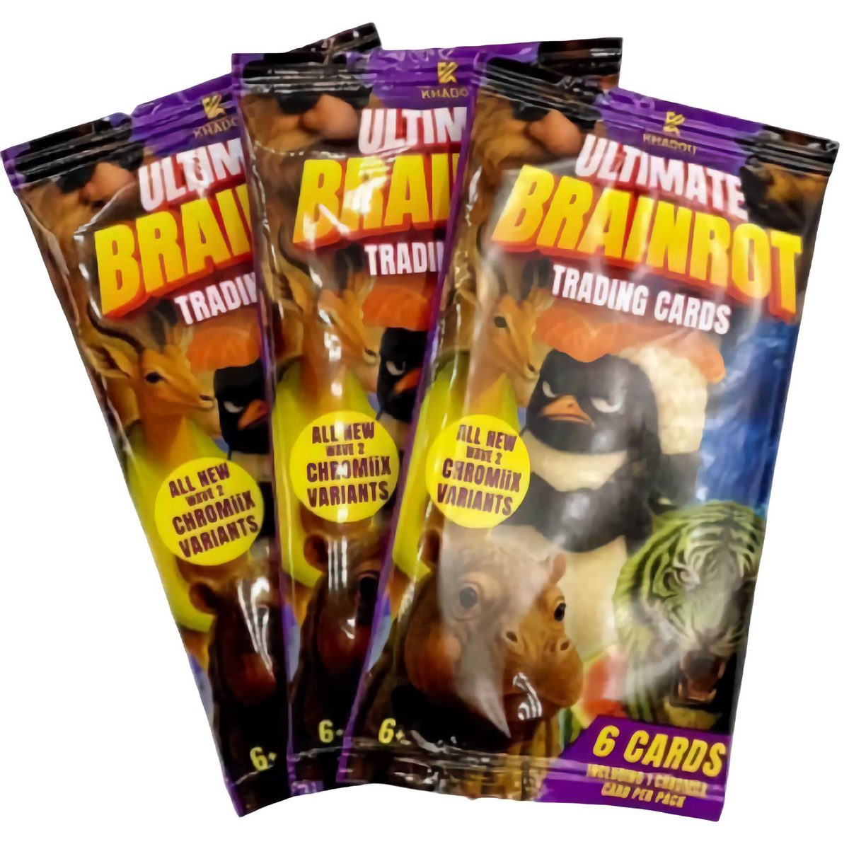 Ultimate Brainrot -Trading Cards Collection - Wave 2 - Booster Pack