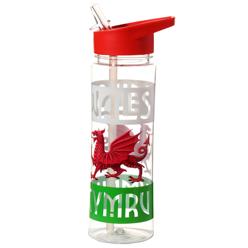550ml Water Bottle Welsh Dragon Wales (Cymru) Souvenir