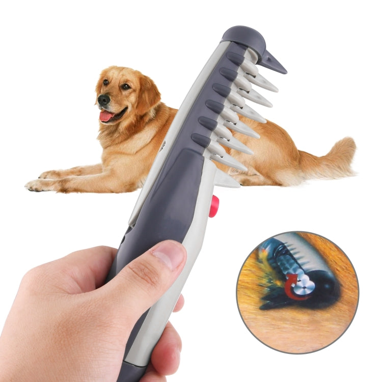 Knot Out Ultimativer elektrischer Tierpflegekamm Schneidet Verfilzungen Werkzeug Schere Trimmer, Knot Out Ultimativer Tiertrimmer