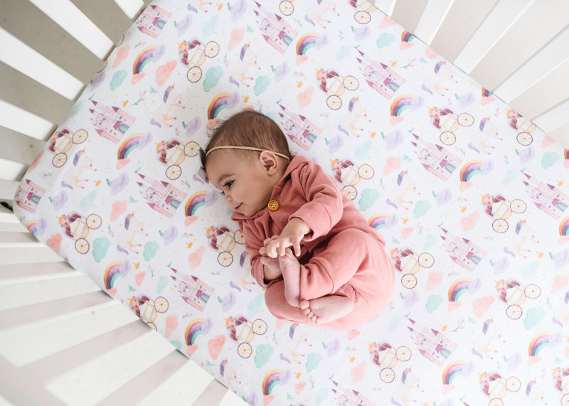 Copper Pearl Premium Elasticised Cot Sheet Enchanted