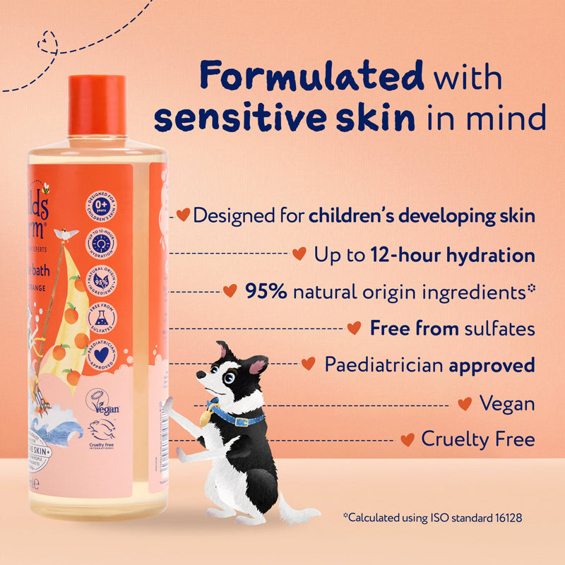 Child's Farm Bubble Bath Sweet Orange 500ml