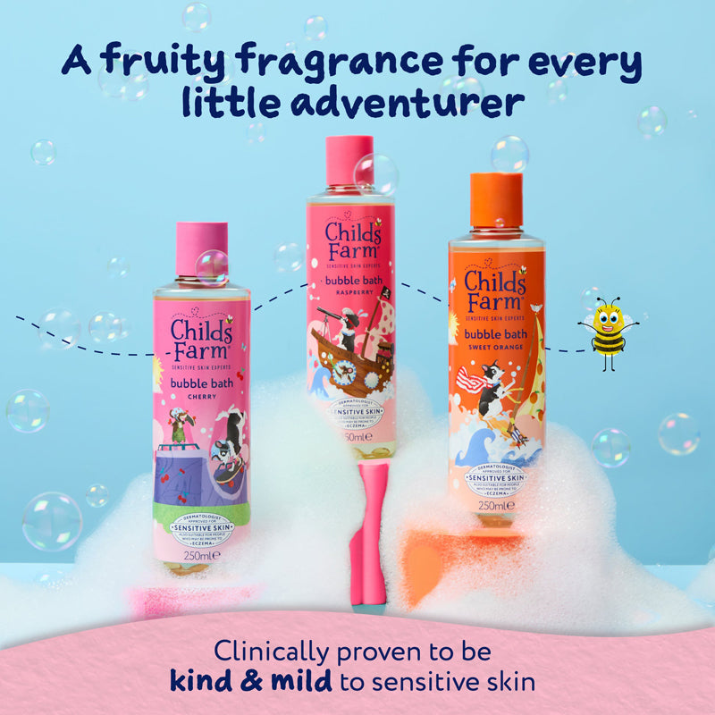 Child's Farm Bubble Bath Raspberry 500ml