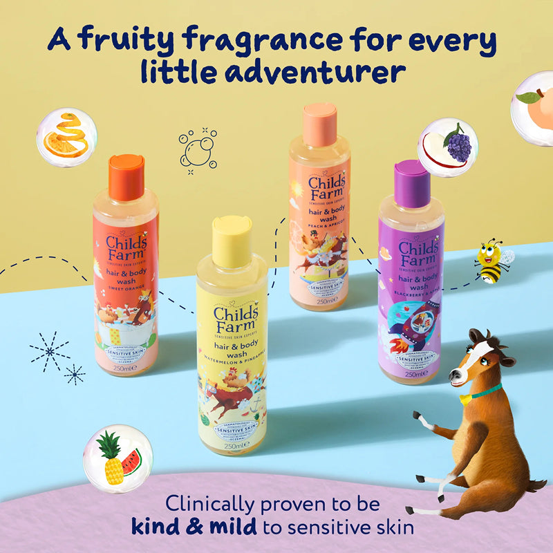 Child's Farm Hair & Body Wash – Blackberry & Apple | 500ml