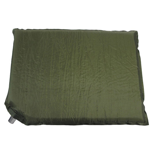 BasicNature Self-Inflating Seat Cushion – Lightweight Camping Pad | Olive