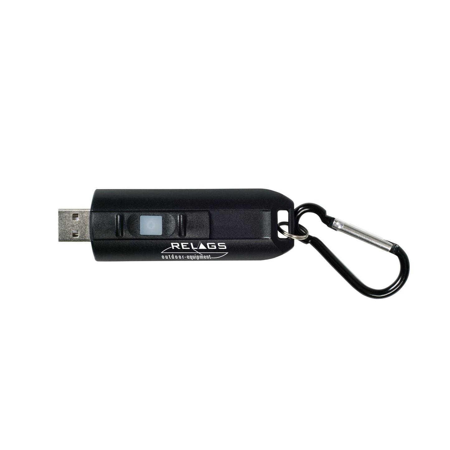 Basic Nature USB Rechargeable LED Keychain Torch – Black