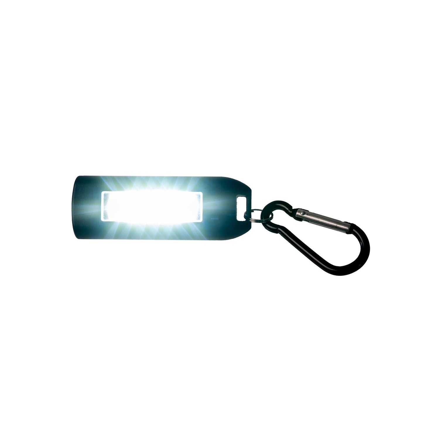 Basic Nature USB Rechargeable LED Keychain Torch – Black