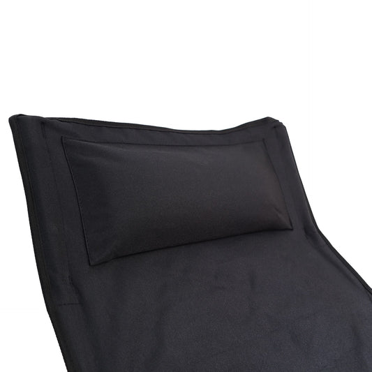 Basic Nature High Rest Travelchair Ultralight Folding Camping Chair