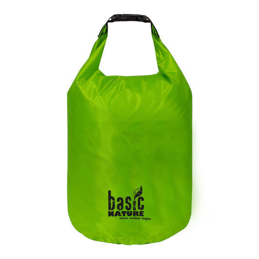 BasicNature 210T Waterproof Dry Bag | Lightweight Roll-Top Packsack (2L–35L)