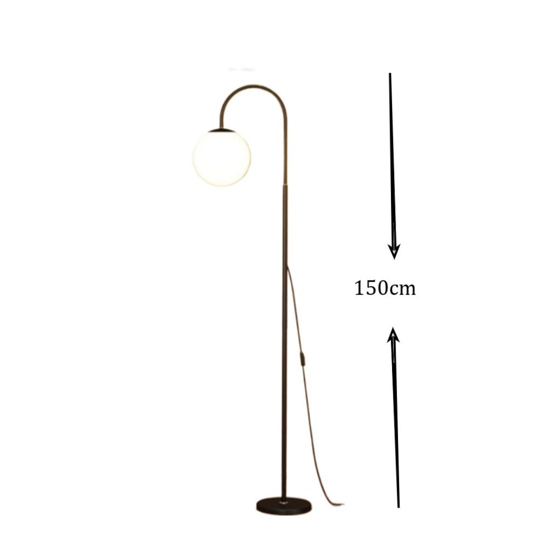 Modern Black Floor Lamp 3 Colour LED Standing Light Living Room Home Tall
