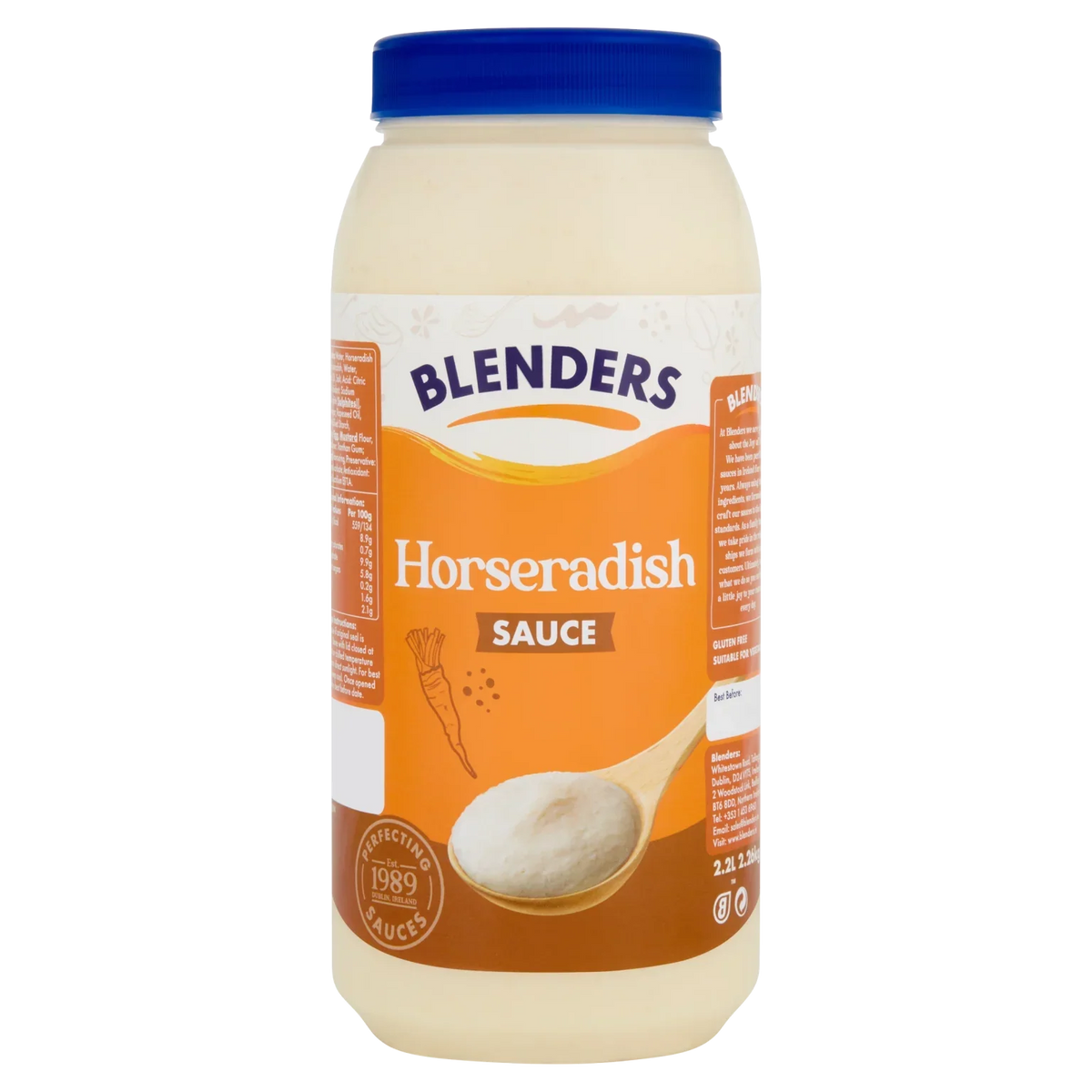 2 x Blenders Horseradish Sauce 2.26Kg