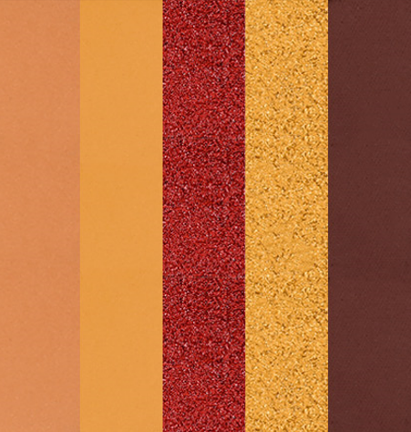 Blooming Hues 5 Shade Eyeshadow Palette