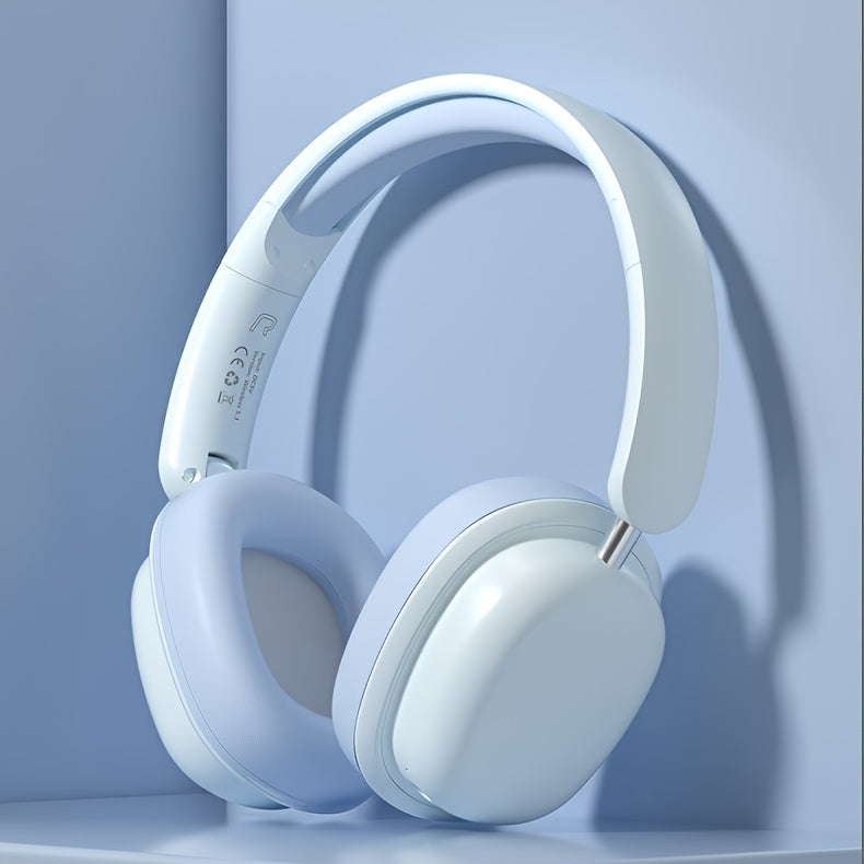 Over-Ear Bluetooth Headphones with Microphone 20H Playtime Foldable Headphone
