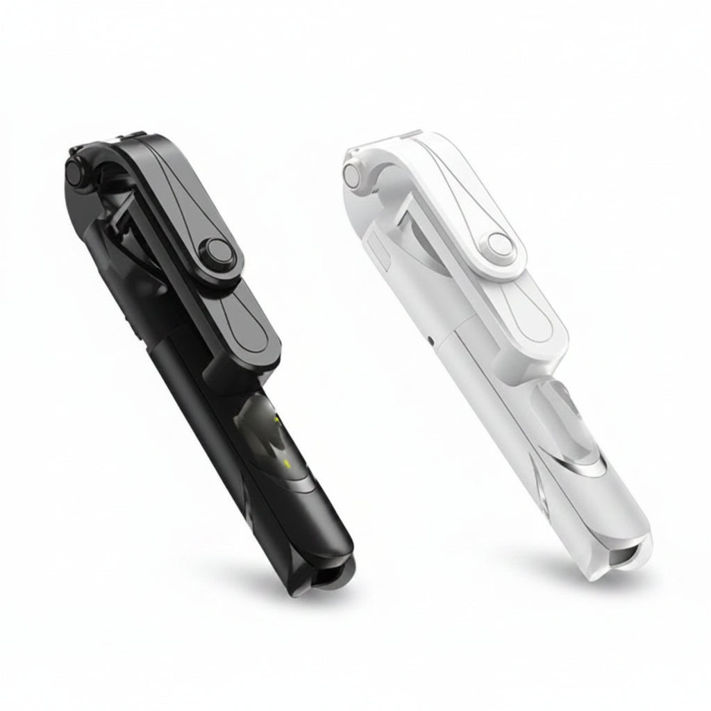 Bluetooth Selfie Stick Tripod Extendable Phone Holder Remote Monopod Black Slim