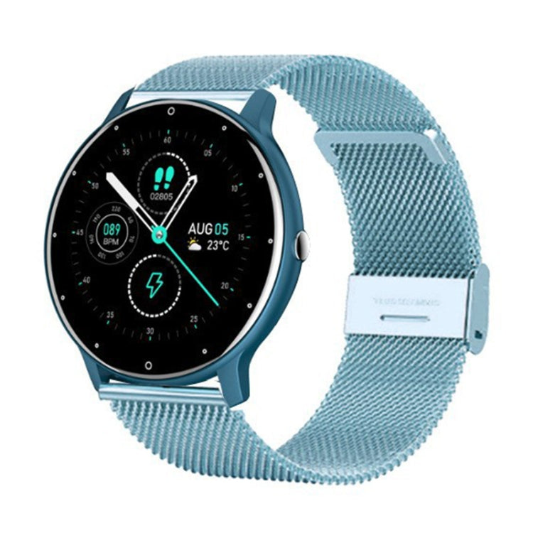 ZL02D 1,28 Zoll IP67 Wasserdichte Smartwatch mit Stahlarmband, Unterstützung der Herzfrequenzüberwachung, Stahlarmband (Schwarz), Stahlarmband (Pink), Stahlarmband (Gold), Stahlarmband (Blau)