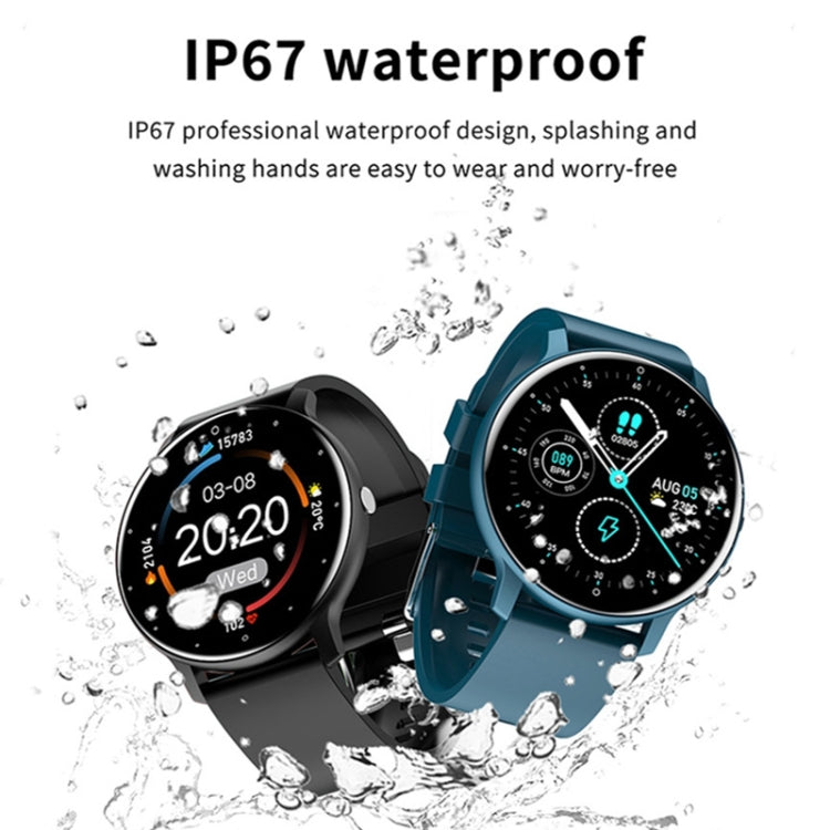 ZL02D 1,28 Zoll IP67 Wasserdichte Smartwatch mit Stahlarmband, Unterstützung der Herzfrequenzüberwachung, Stahlarmband (Schwarz), Stahlarmband (Pink), Stahlarmband (Gold), Stahlarmband (Blau)