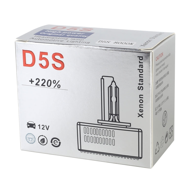 1 Paar D5S 4300K DC12V 35W Auto HID Xenon Glühbirne Kit Scheinwerfer, D5S 4300K