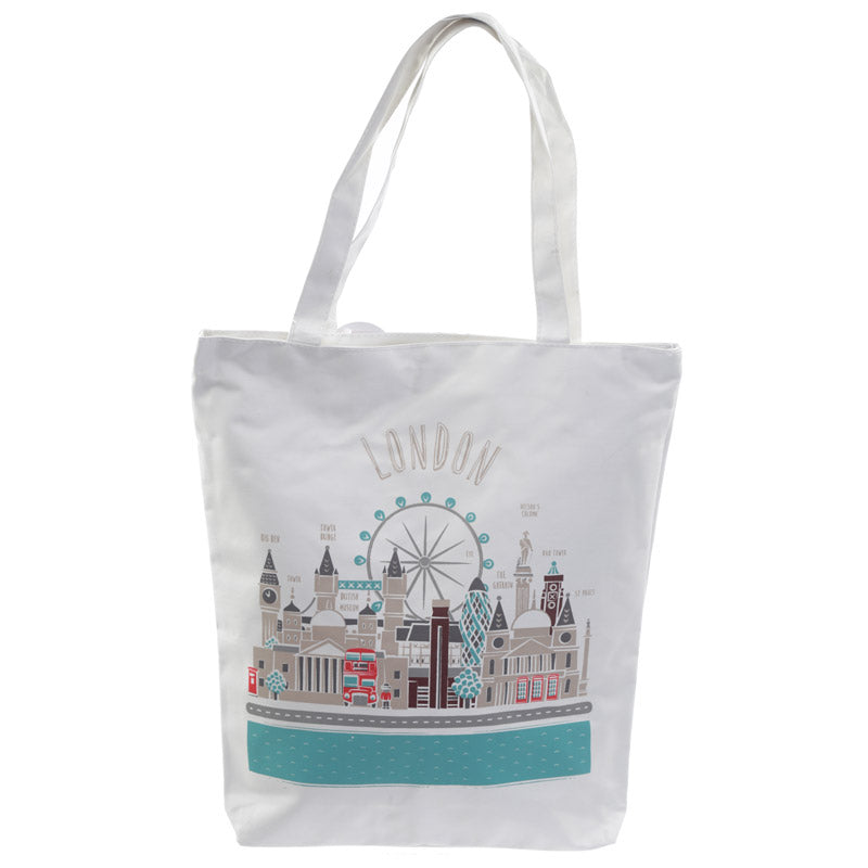 Tote Shopping Bag - London Skyline