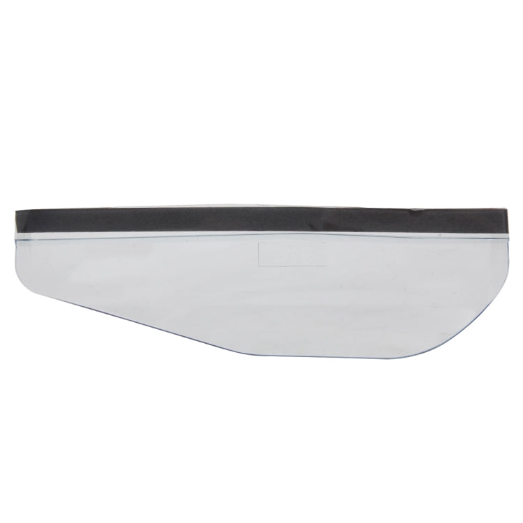 Car Rearview Mirror Rain Blades – Rainproof Eyebrow Cover (Pair, Translucent PVC)