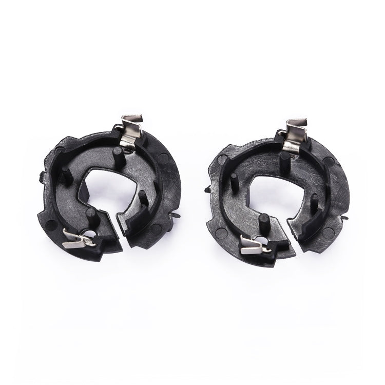 1 par de adaptadores de retenedor de base para bombillas de faros delanteros HID de xenón H7 para Volkswagen/Jetta/Golf 5/Kadi, TK-010